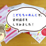 【必読】こどもちゃれんじ3コース分の資料請求を実際にして分かったこと