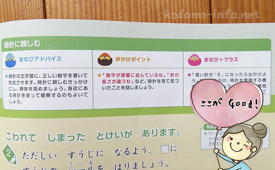 まなびwithの年長コースのお試し教材