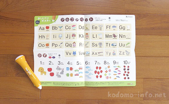 「にほんごえいごおしゃべりことばのずかん」のポスター