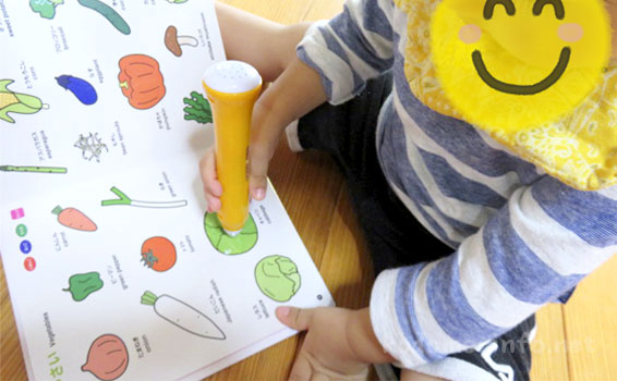 「にほんごえいごおしゃべりことばのずかん」