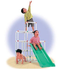 白いわんぱくジム