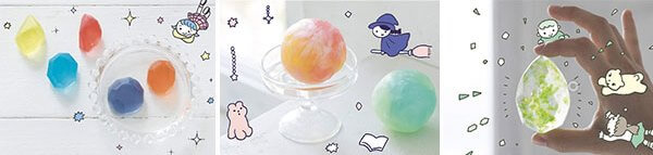 きらきら宝石せっけん 型つきでかんたんに作れるキット (ガールズクラフト)